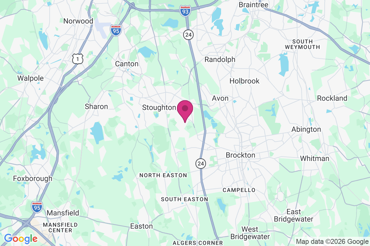 Carte de South Stoughton