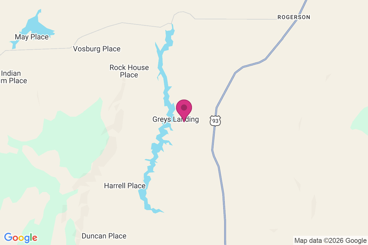 Carte de Greys Landing