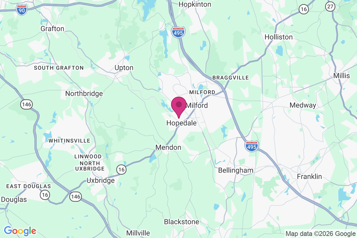 Carte de Hopedale