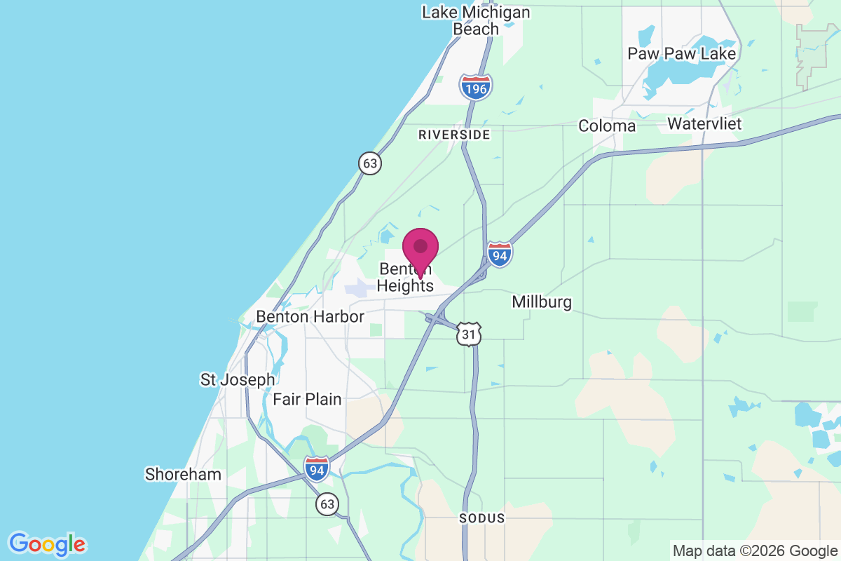 Carte de Benton Heights