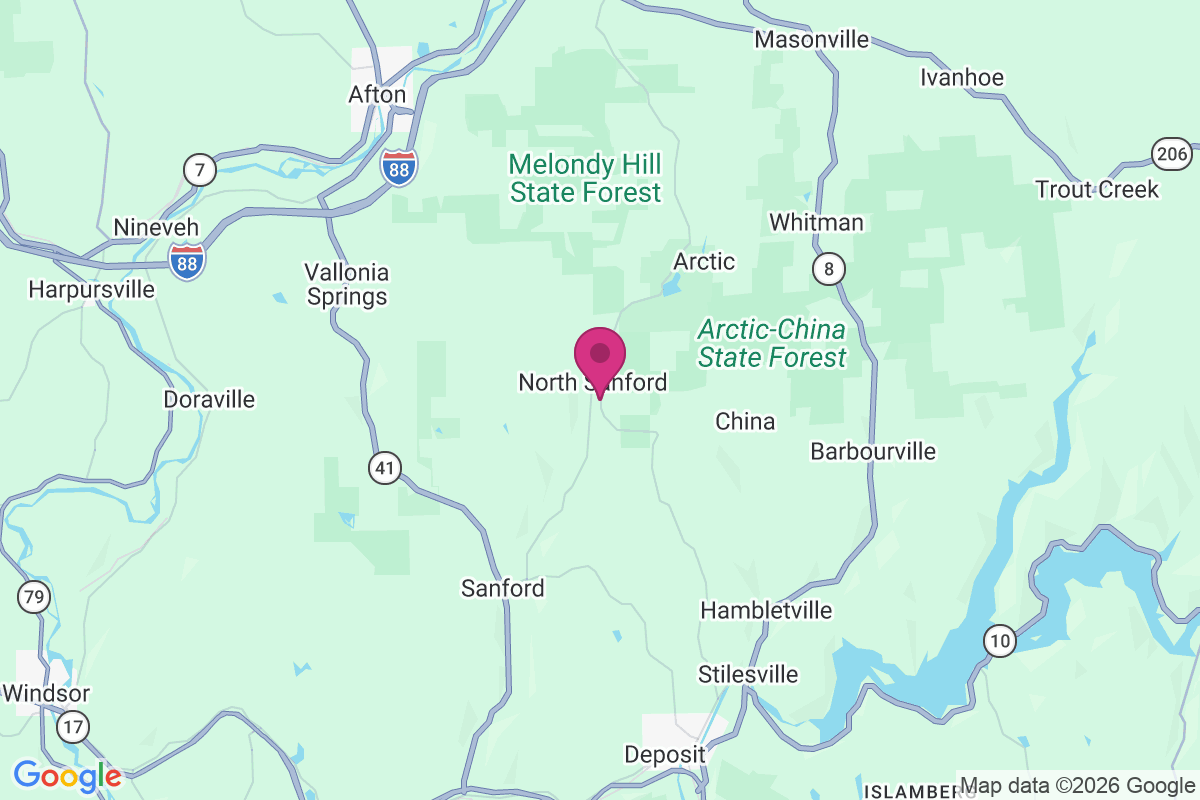 Carte de North Sanford