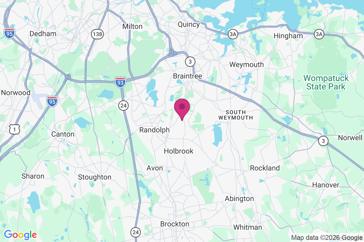 Carte de Braintree Highlands