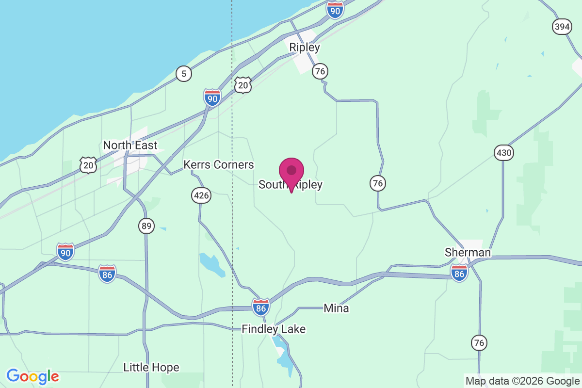 Carte de South Ripley