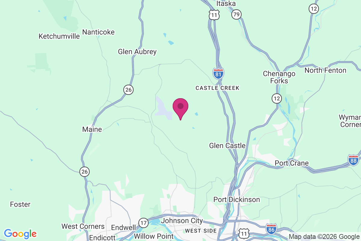 Carte de West Chenango