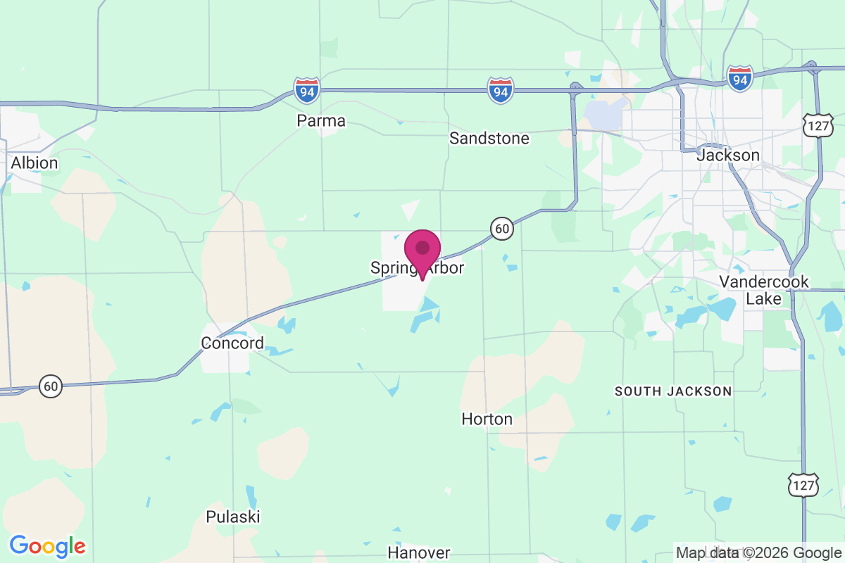 Carte de Spring Arbor