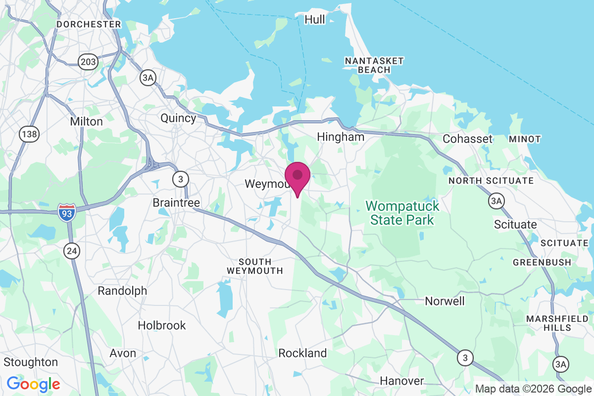 Carte de East Weymouth