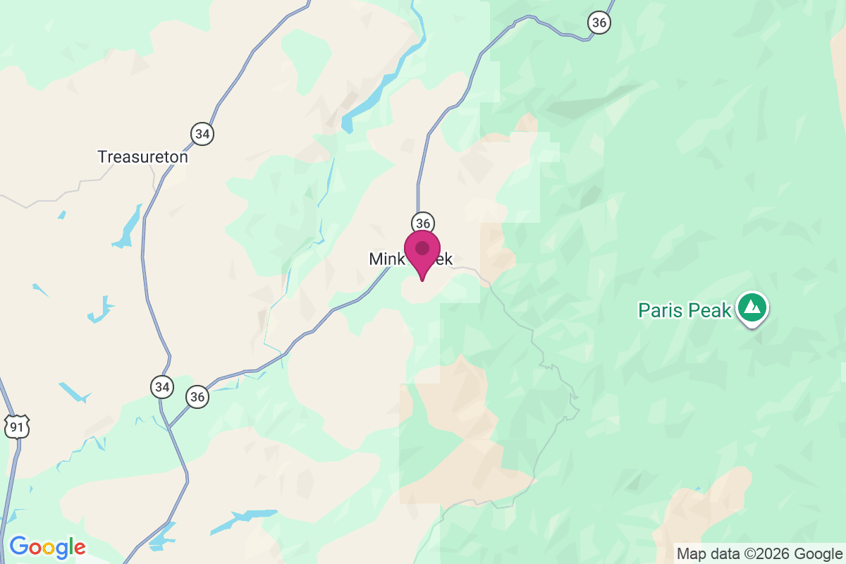 Carte de Mink Creek
