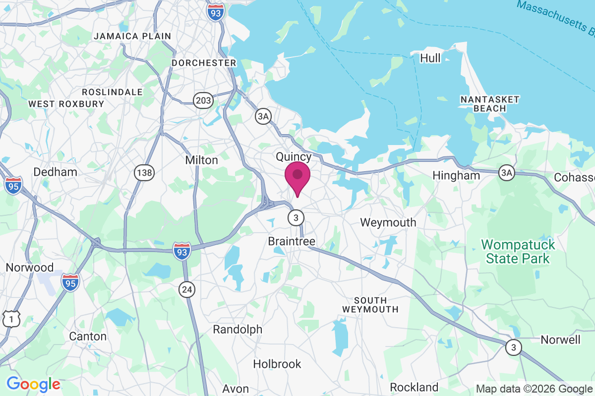 Carte de South Quincy