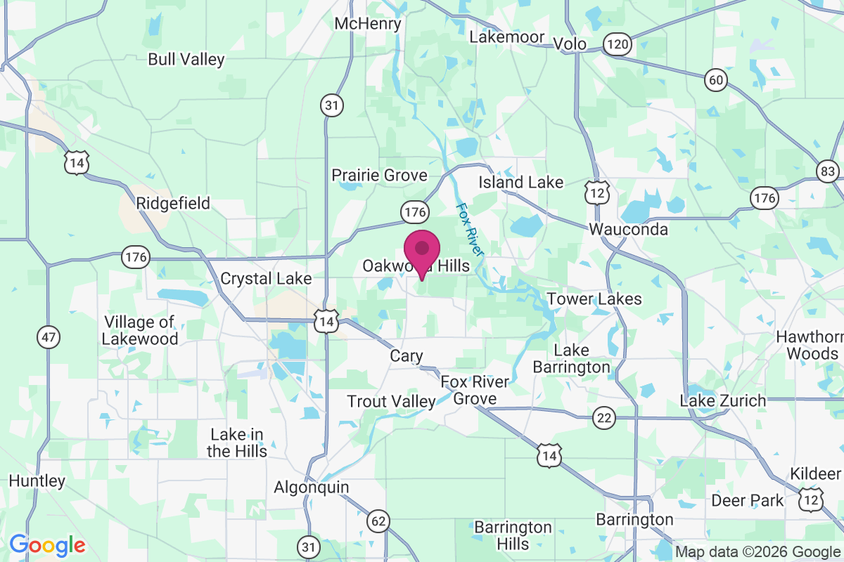 Carte de Oakwood Hills