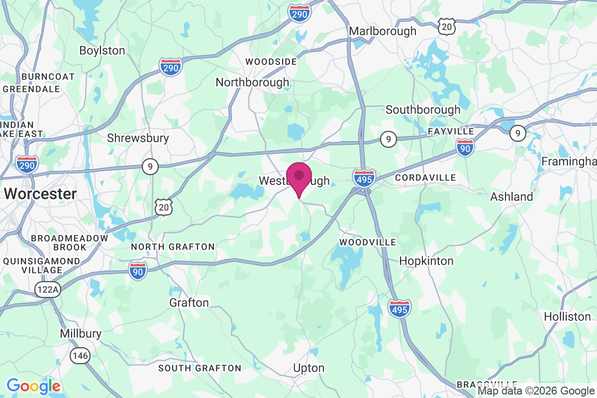 Carte de Westborough