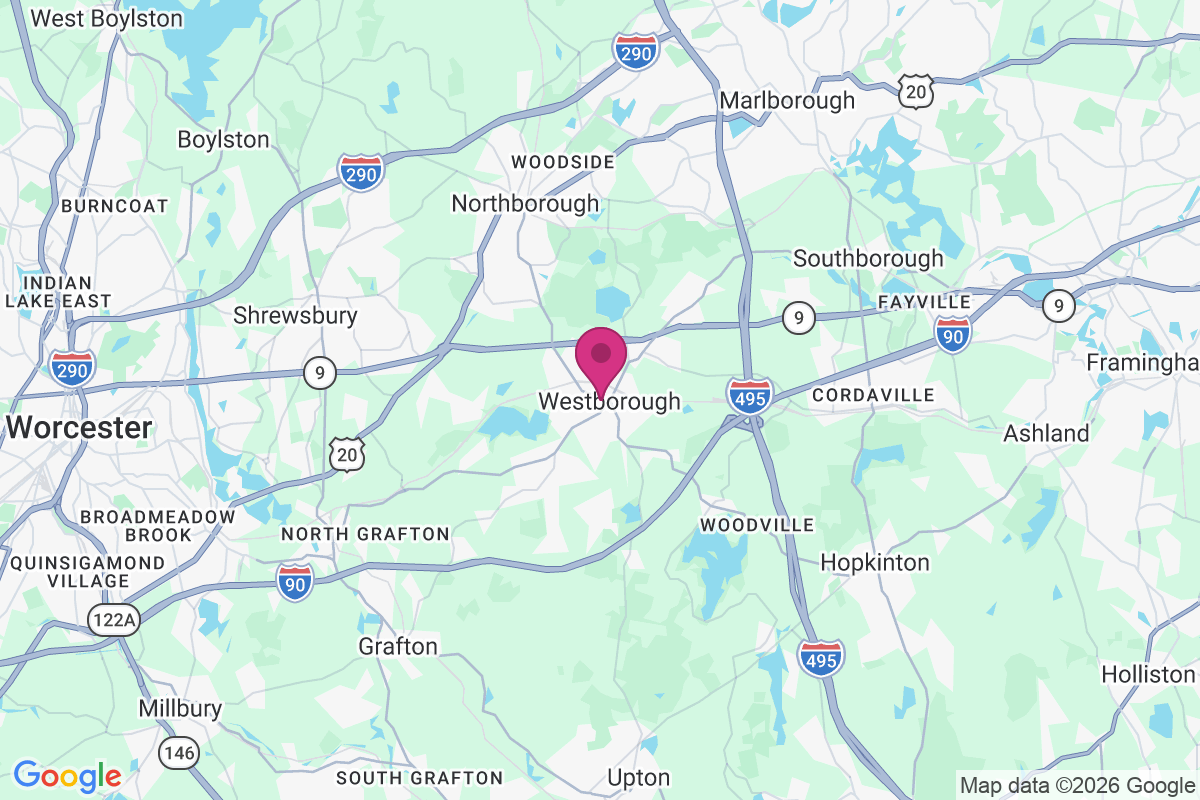 Carte de Westborough