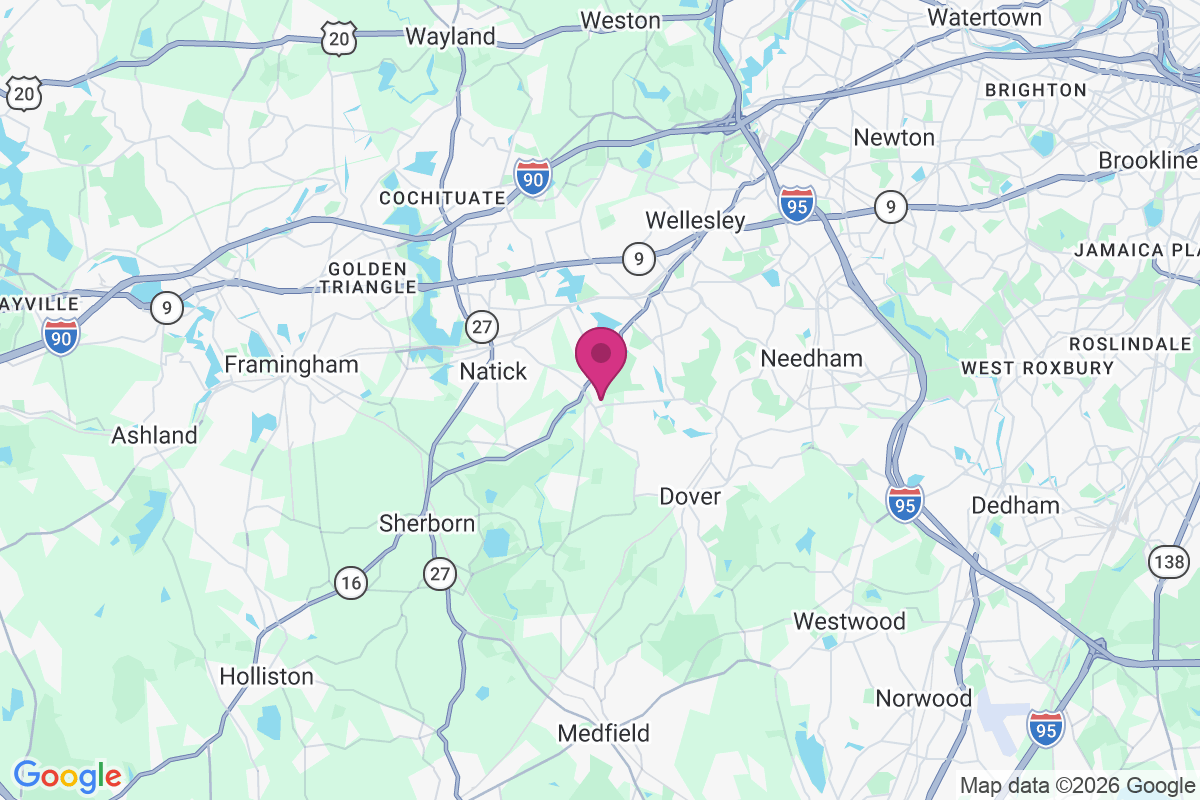 Carte de South Natick