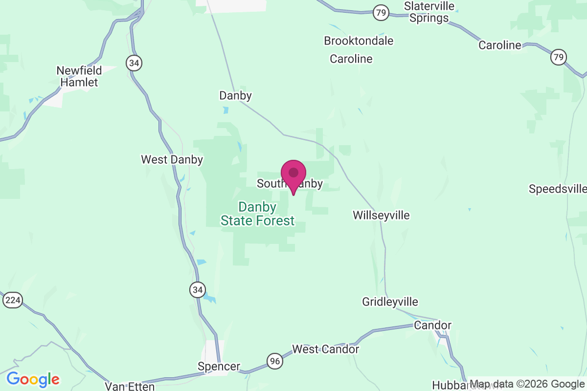 Carte de South Danby