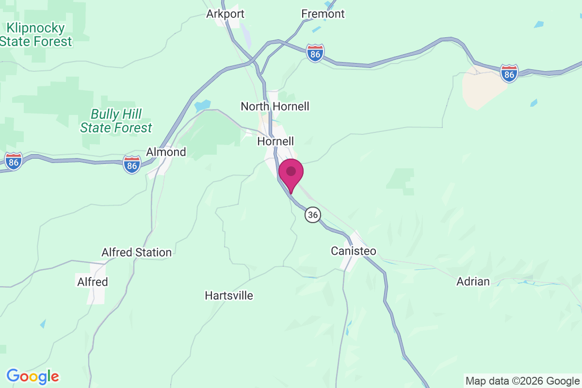 Carte de South Hornell