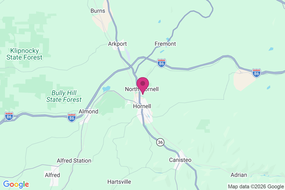 Carte de North Hornell