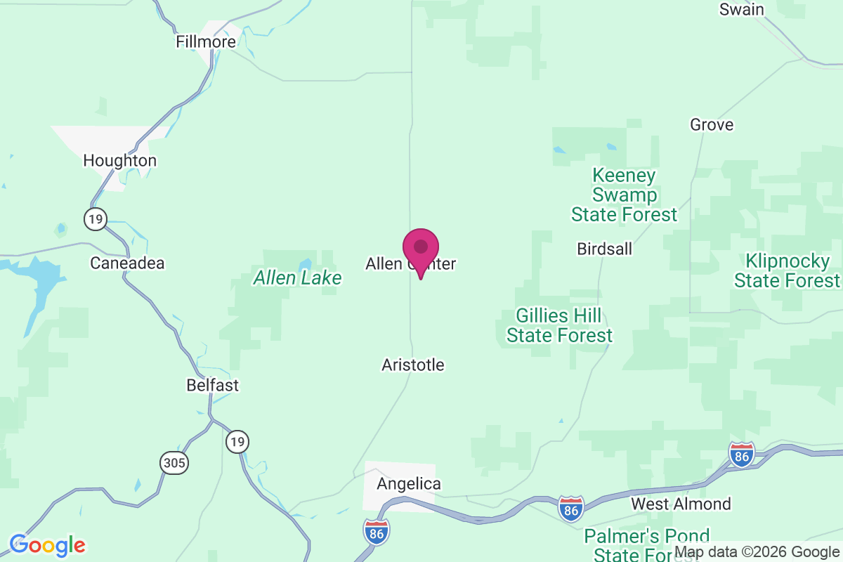 Carte de Allen Center
