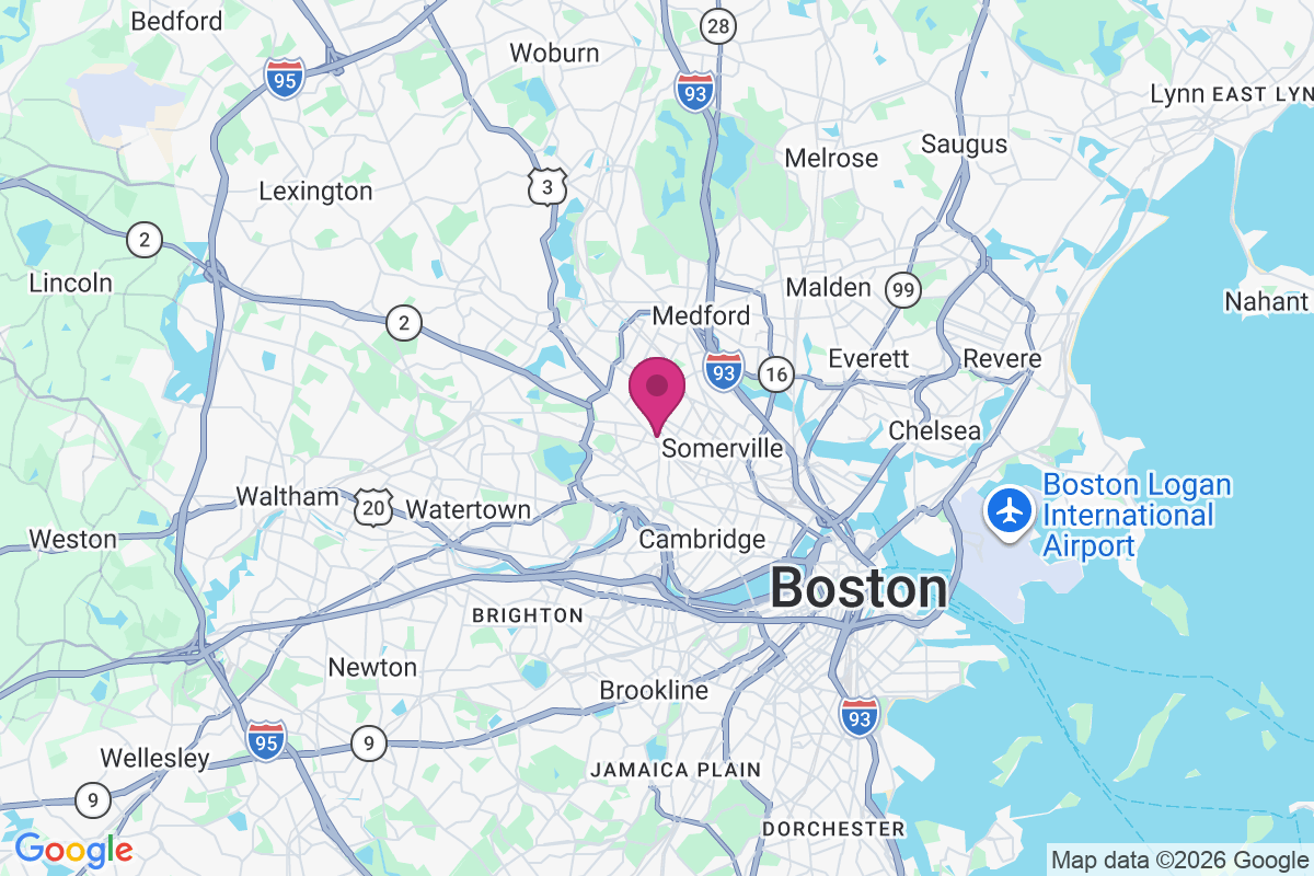 Carte de West Somerville