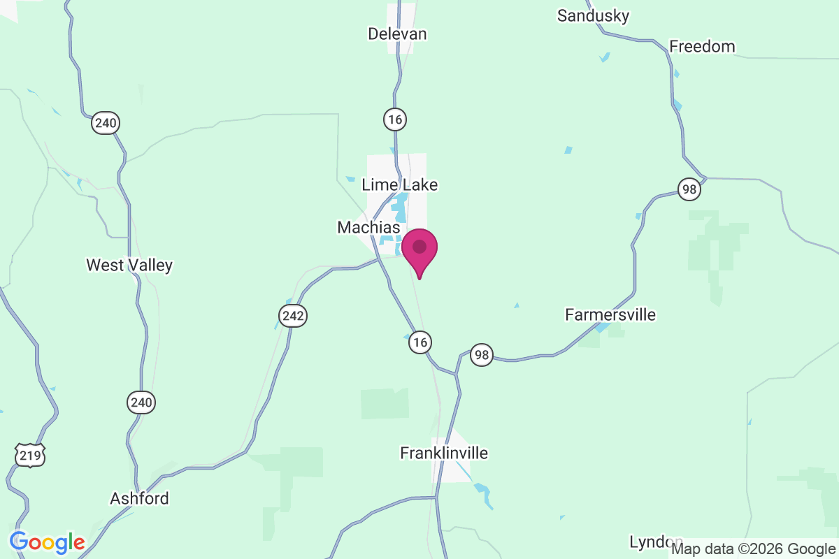 Carte de Machias Junction