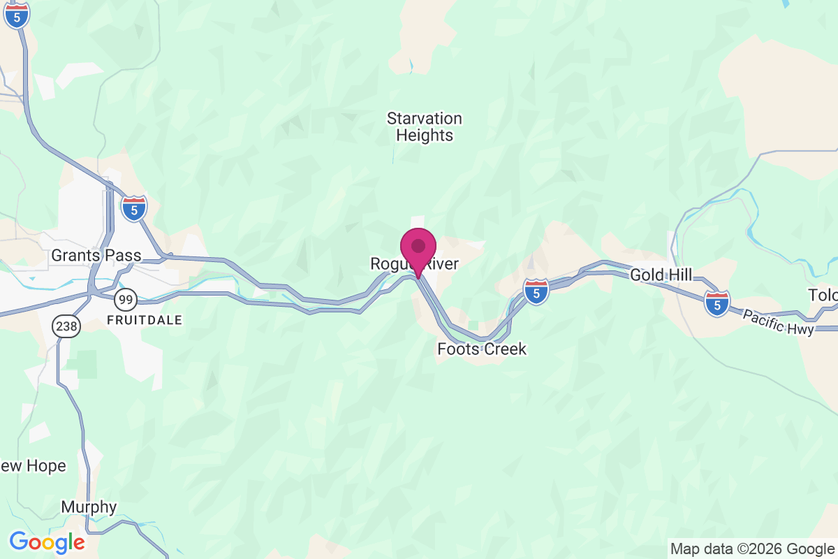 Carte de Rogue River