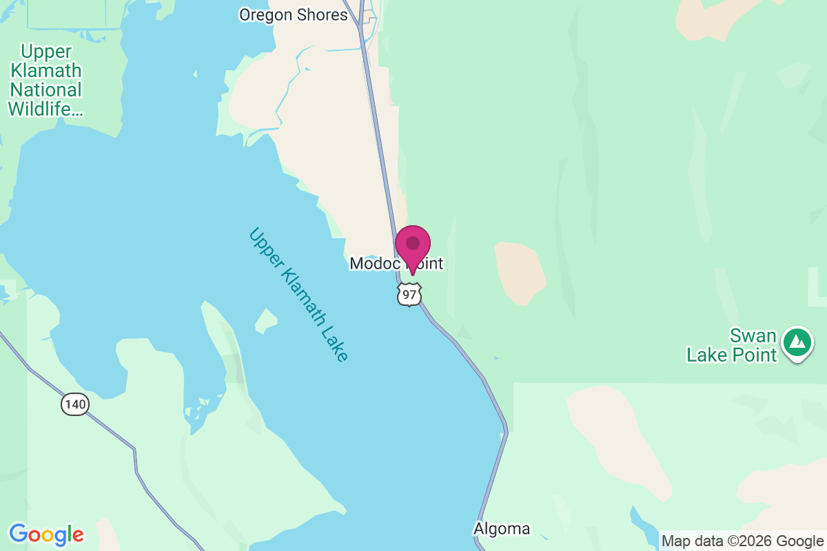 Carte de Modoc Point
