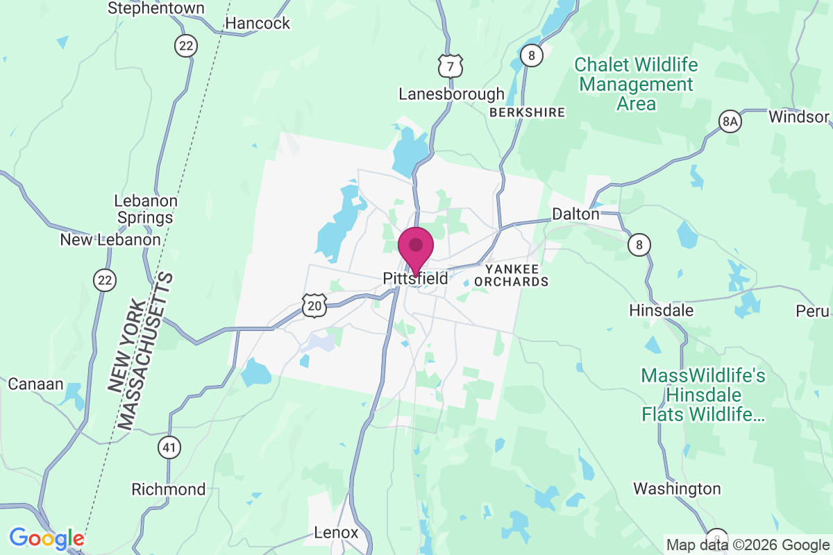 Carte de Pittsfield
