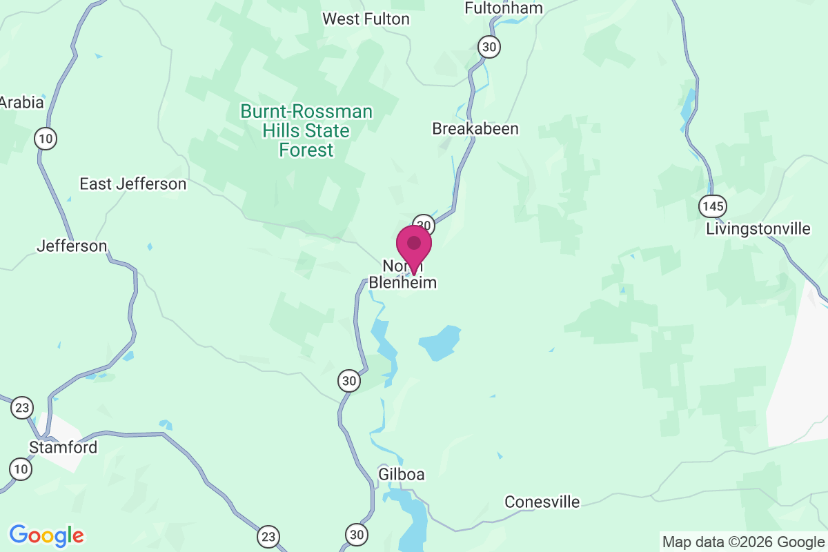 Carte de North Blenheim
