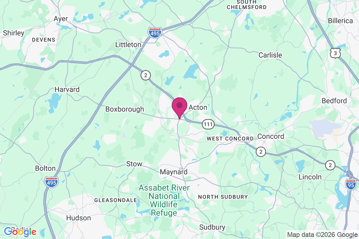 Carte de Boxborough