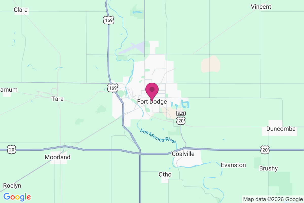 Carte de Fort Dodge