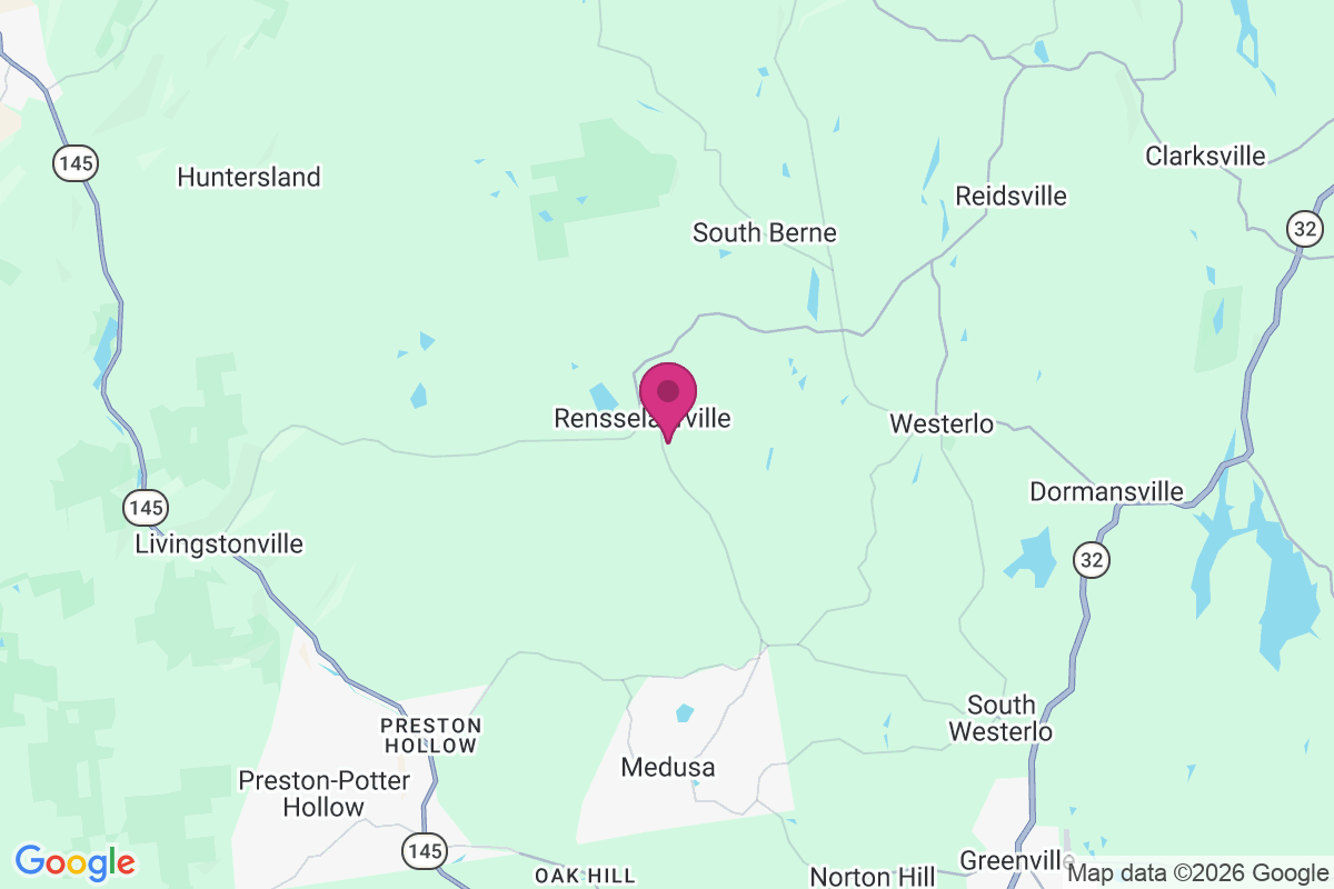 Carte de Rensselaerville