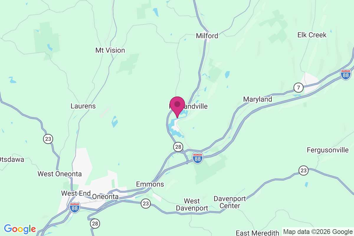 Carte de Milford Center