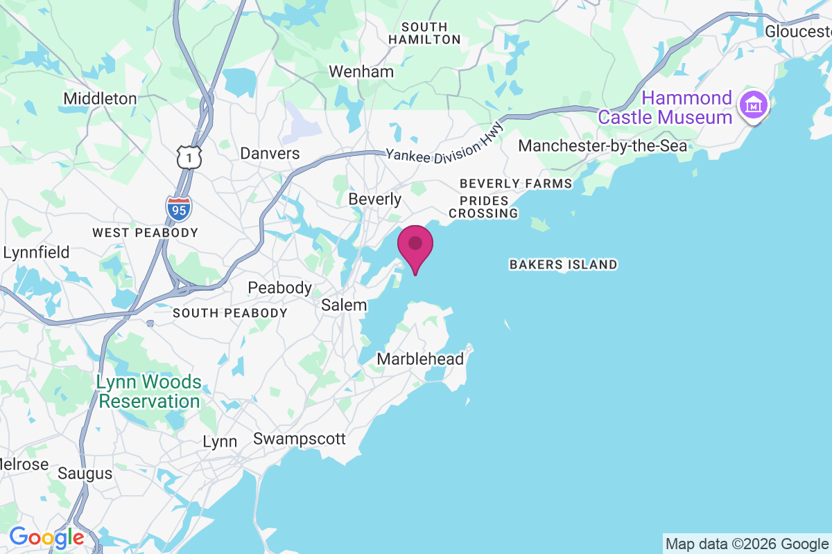 Carte de Salem Neck