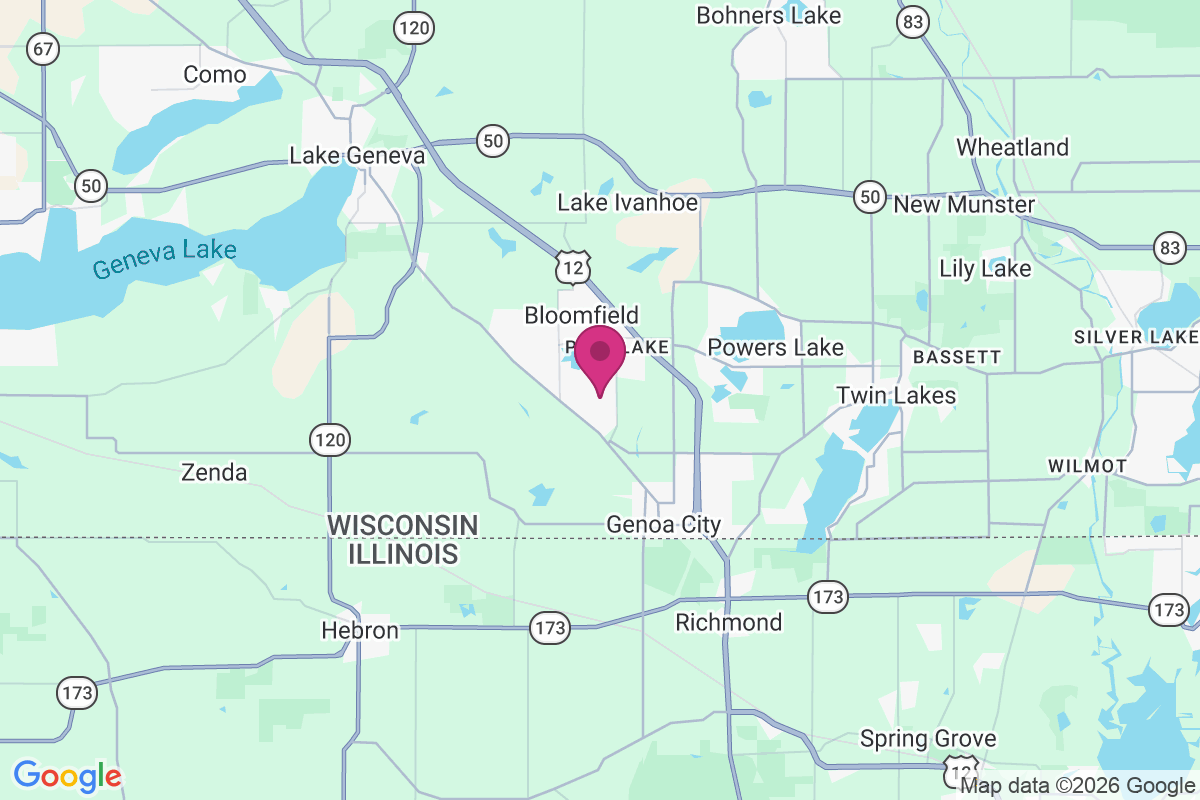 Carte de Pell Lake