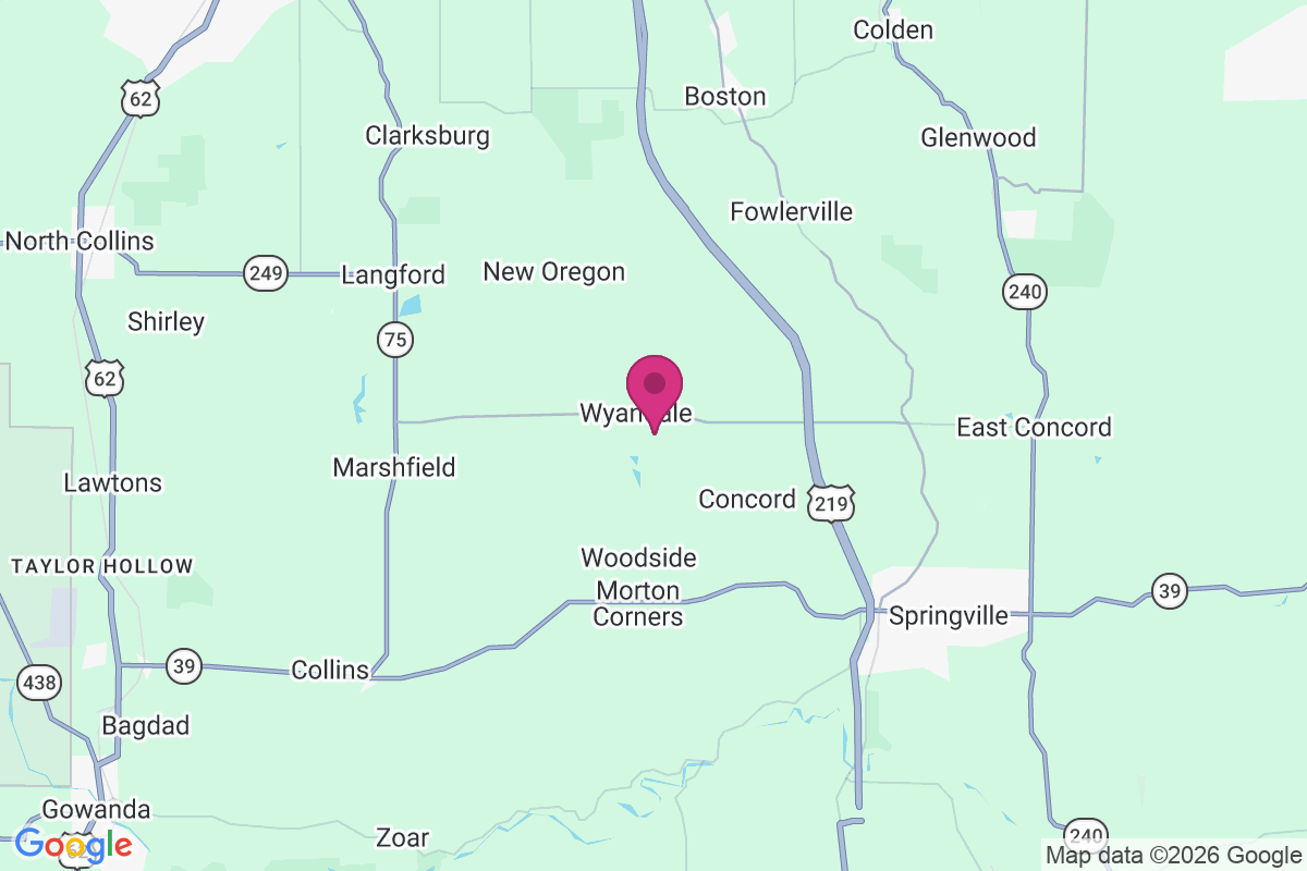 Carte de Wyandale