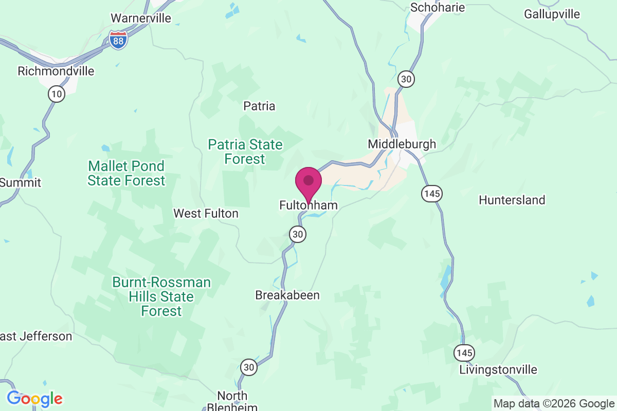 Carte de Fultonham