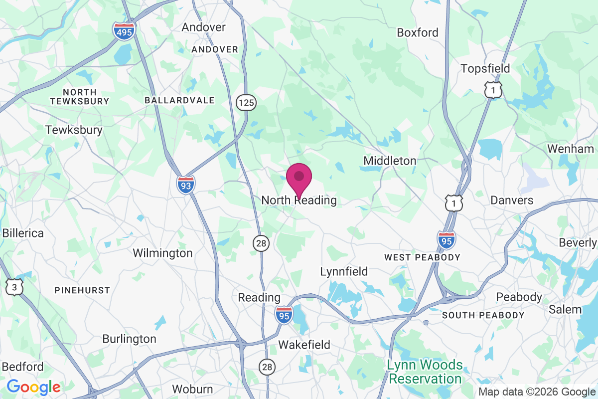 Carte de North Reading