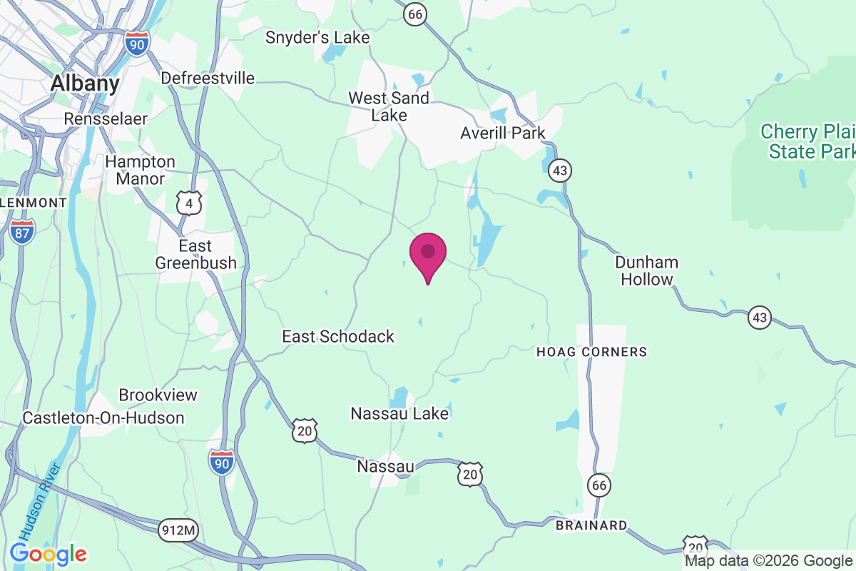 Carte de North Schodack