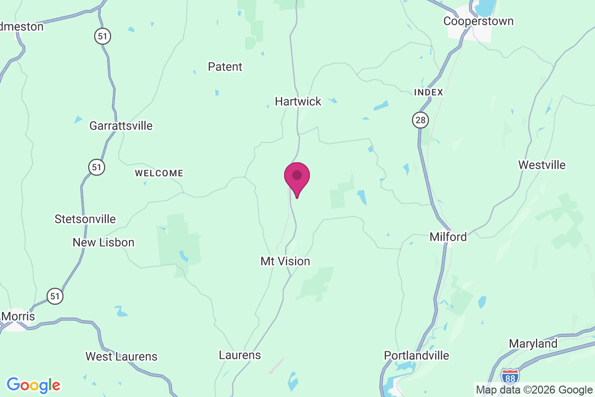 Carte de South Hartwick