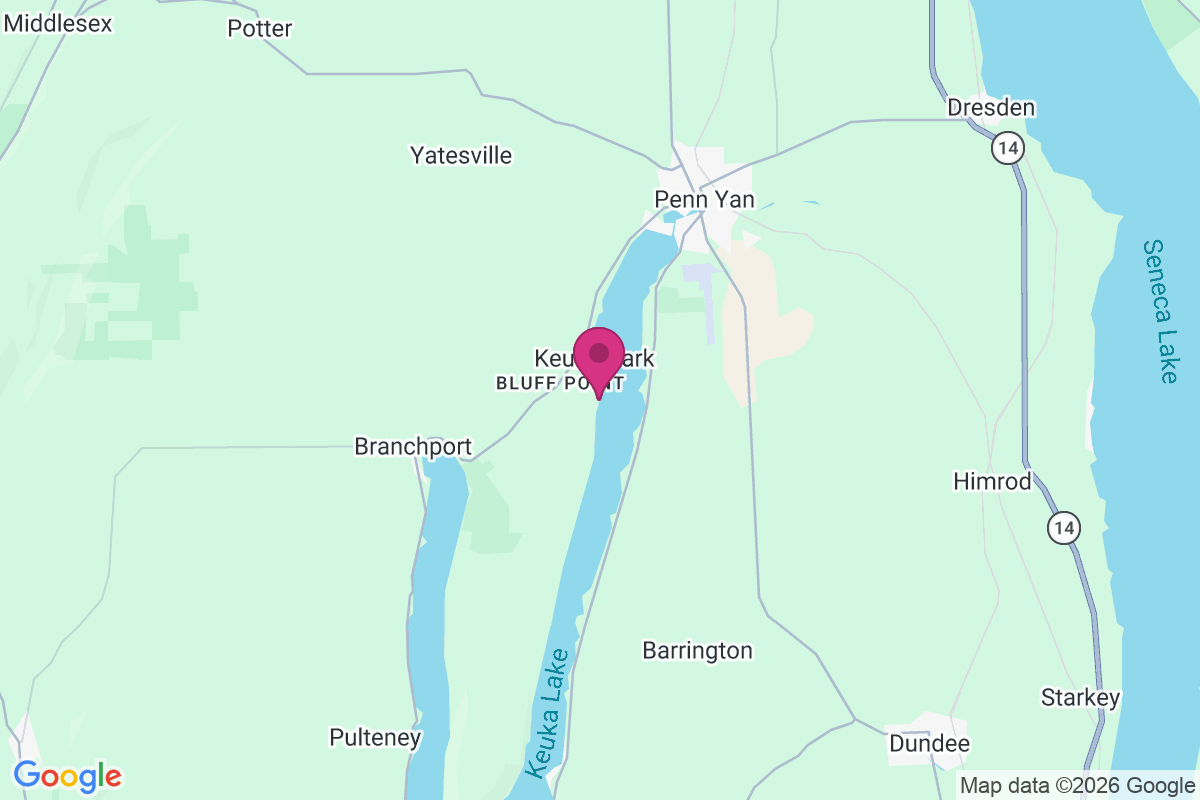 Carte de Keuka Park