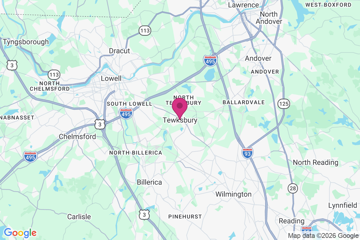 Carte de Tewksbury