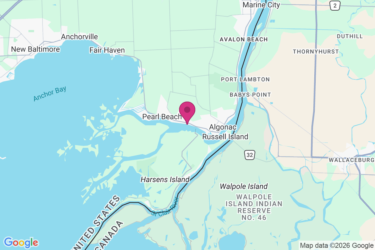 Carte de Pointe aux Tremble