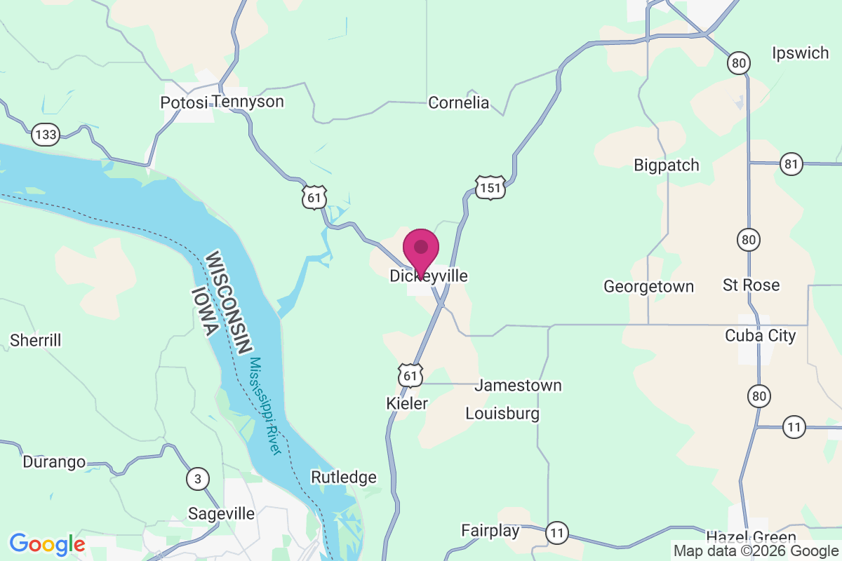 Carte de Dickeyville