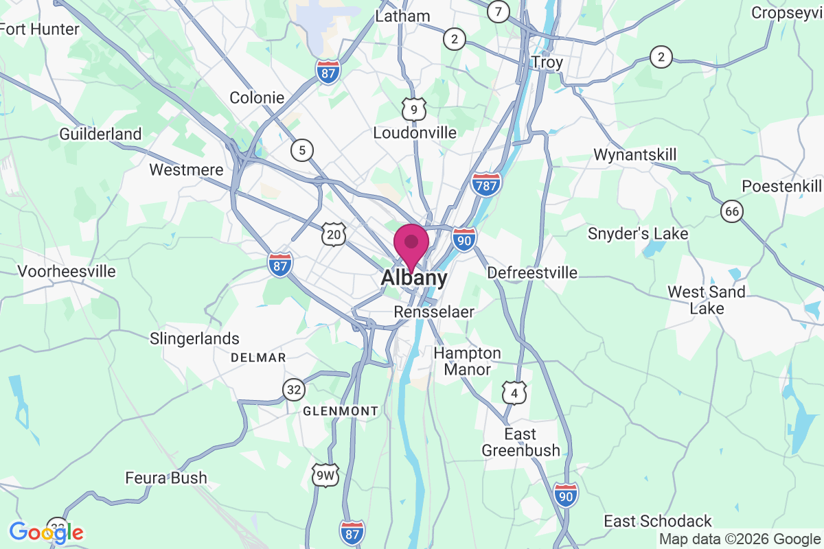 Carte de Albany