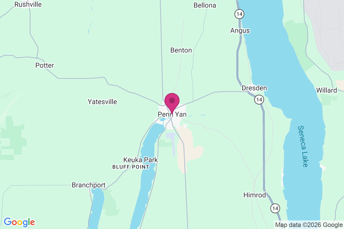 Carte de Penn Yan
