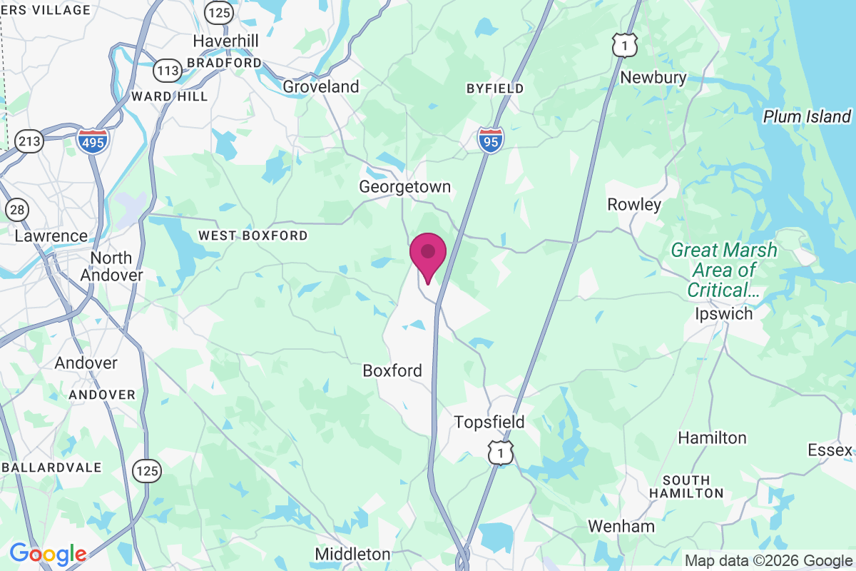 Carte de East Boxford