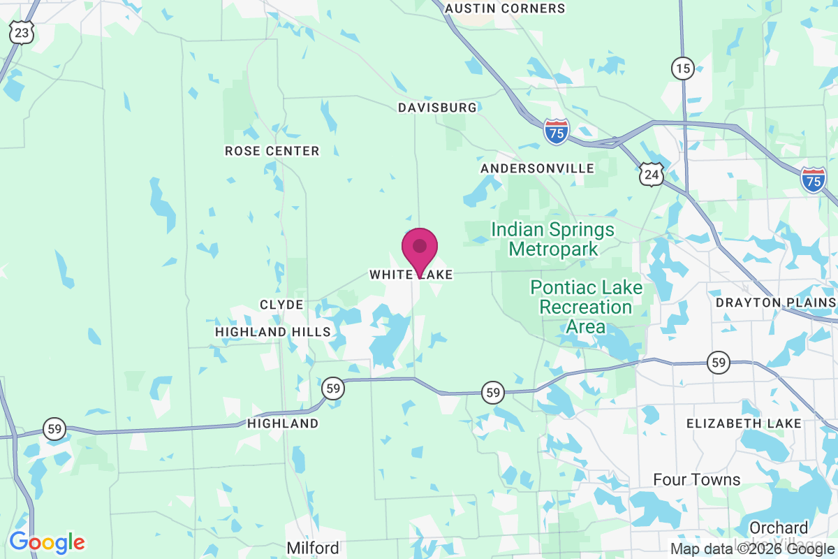 Carte de White Lake