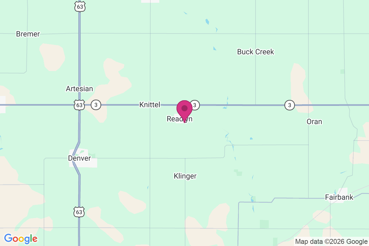 Carte de Readlyn