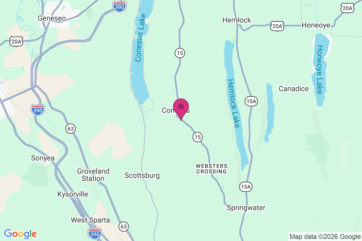 Carte de Conesus