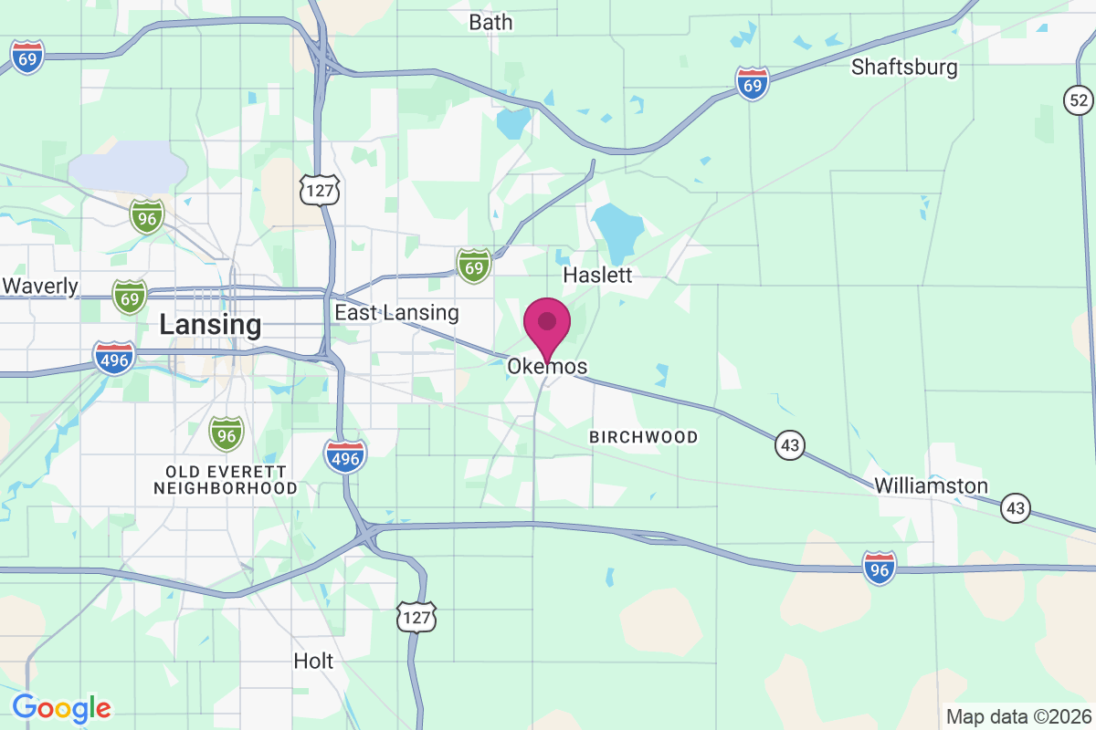 Carte de Okemos