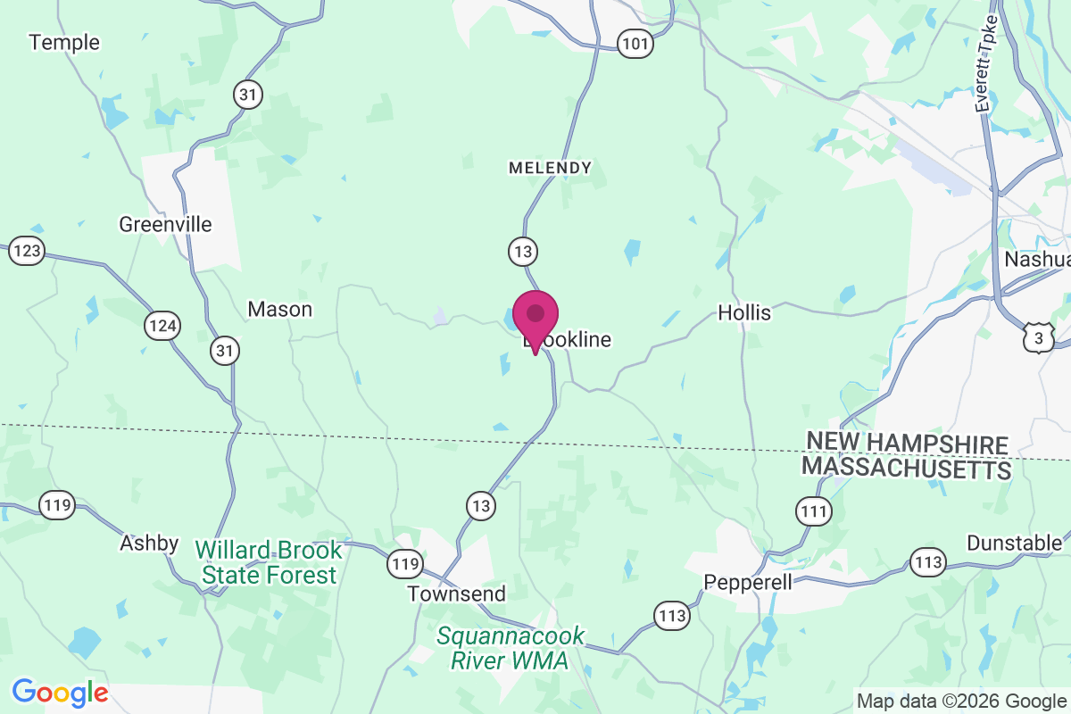 Carte de West Brookline