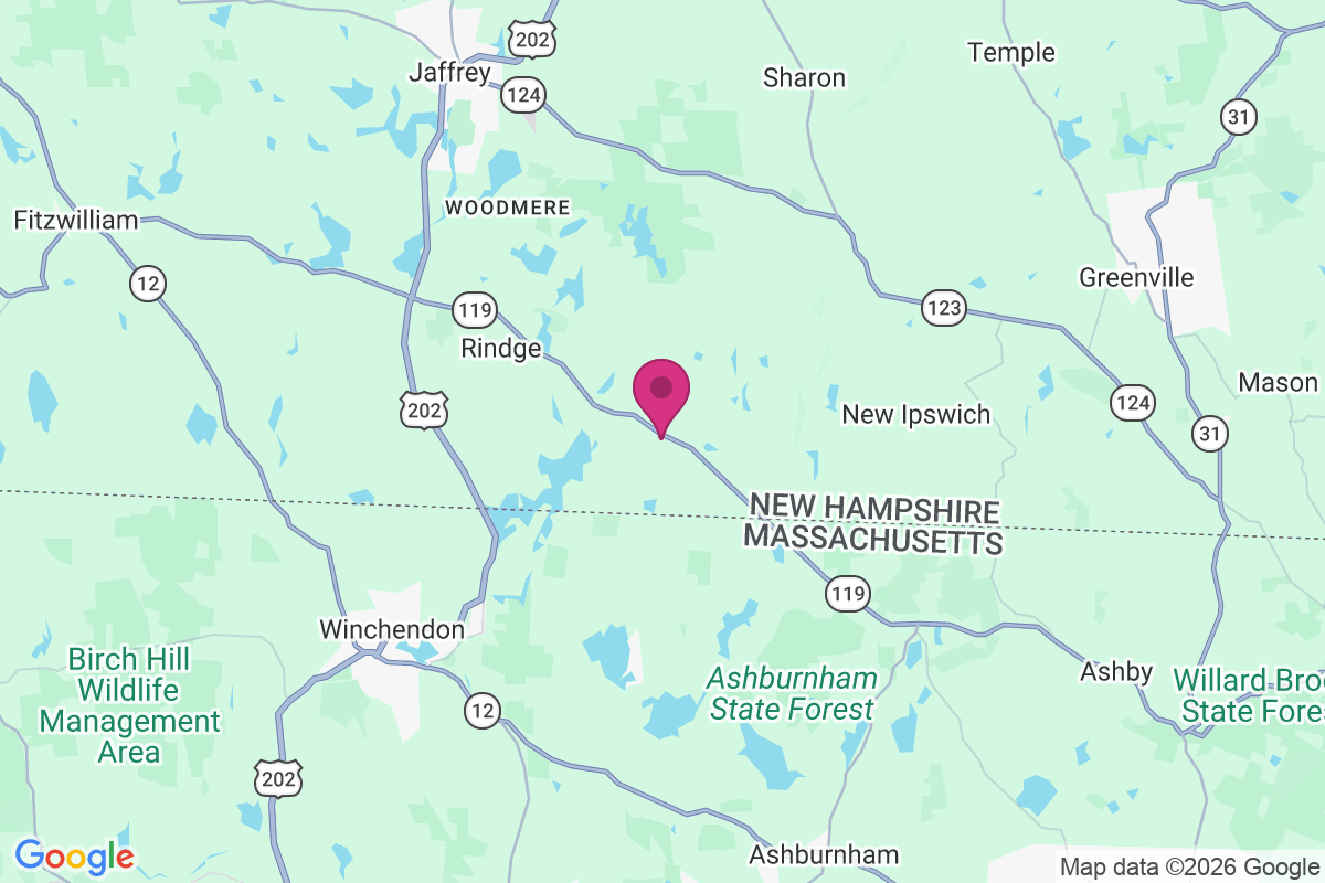 Carte de East Rindge
